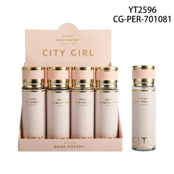 C*12 BODY SPLASH ROSE POETRY 250ML CITY GIRL