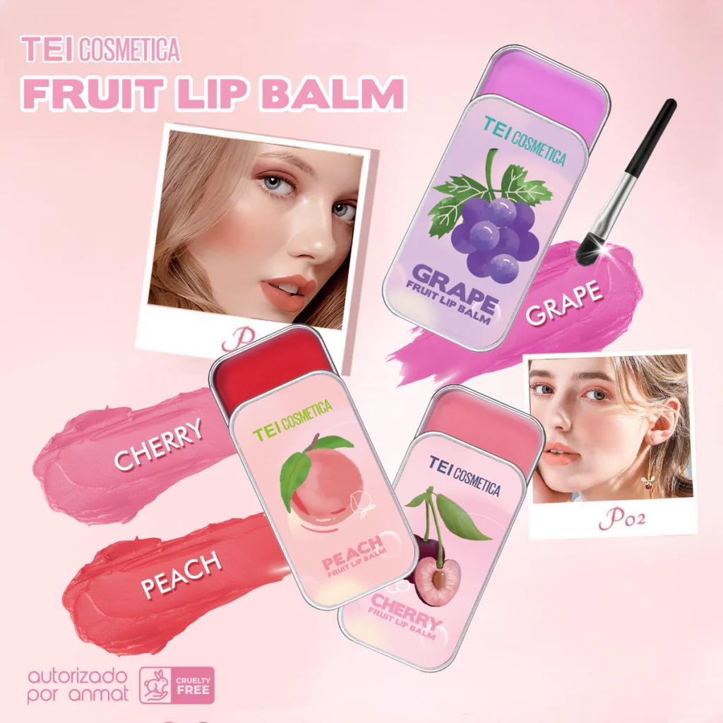 Balsamo Labial con Fruta Tei