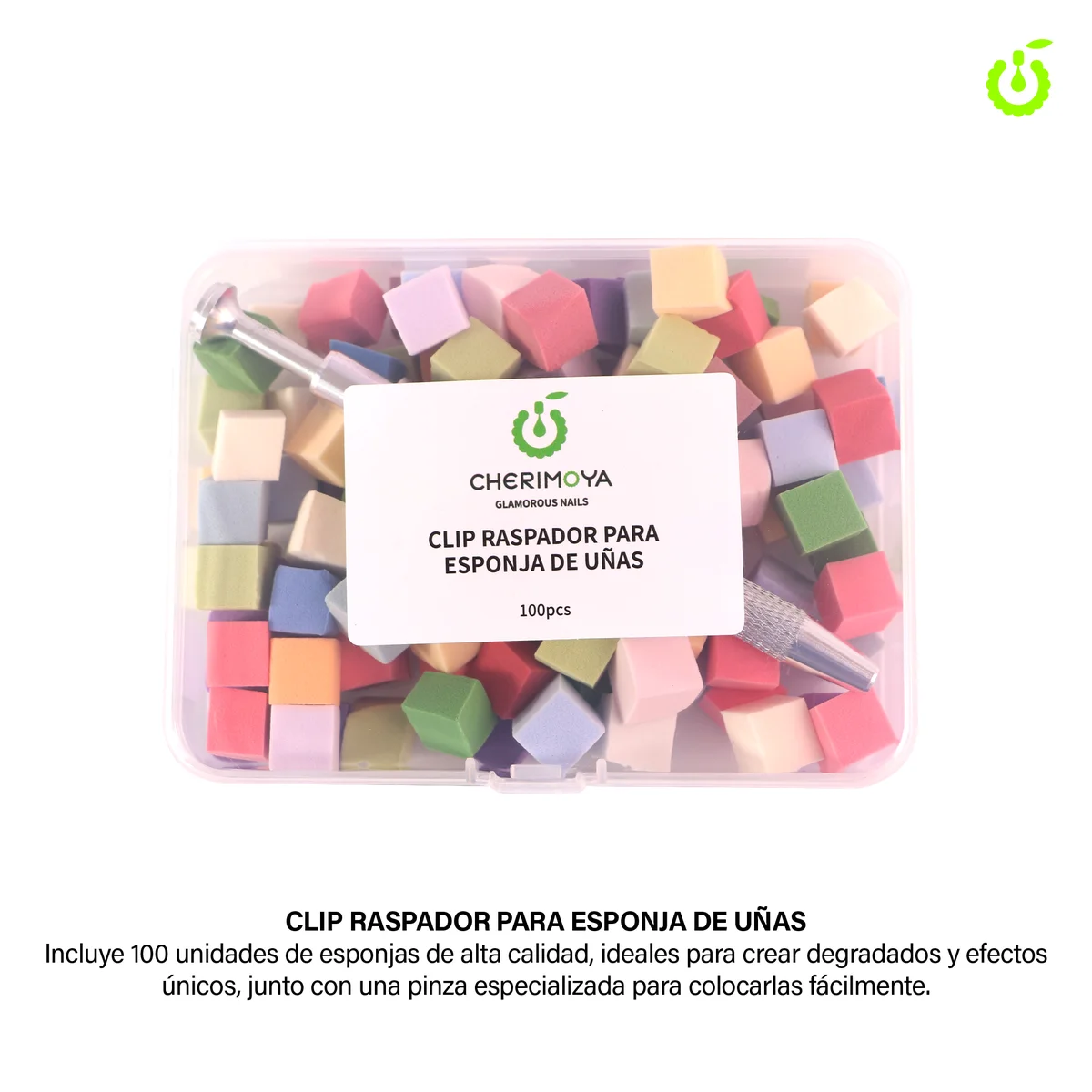 KIT DE PINZA+ESPONJA PARA UNA CHERIMOYA