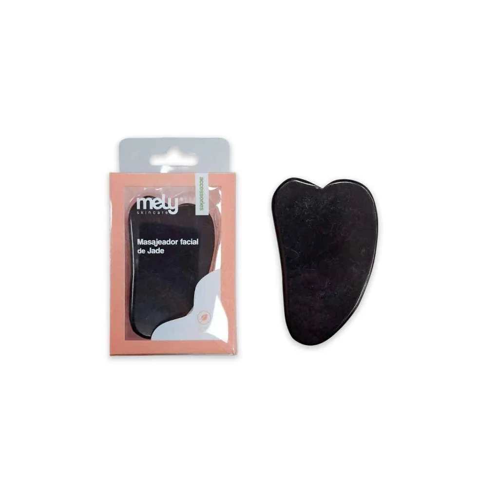 Piedra Masajeador Facial Negro Mely