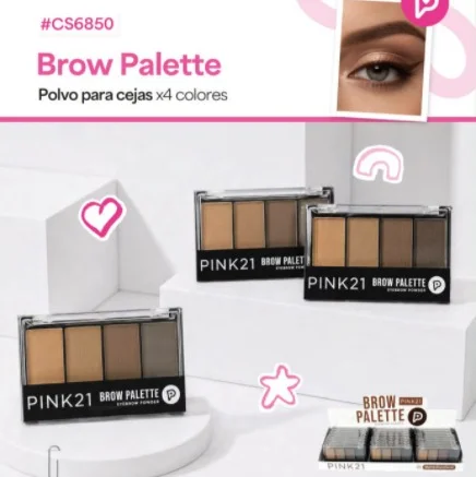 Delineador para Cejas en Polvo Pink21