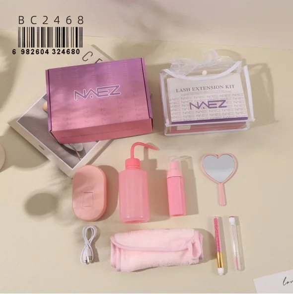 KIT PROFECIONAL COMPLETO PARA EXTENSIONES DE PESTANAS NAEZ