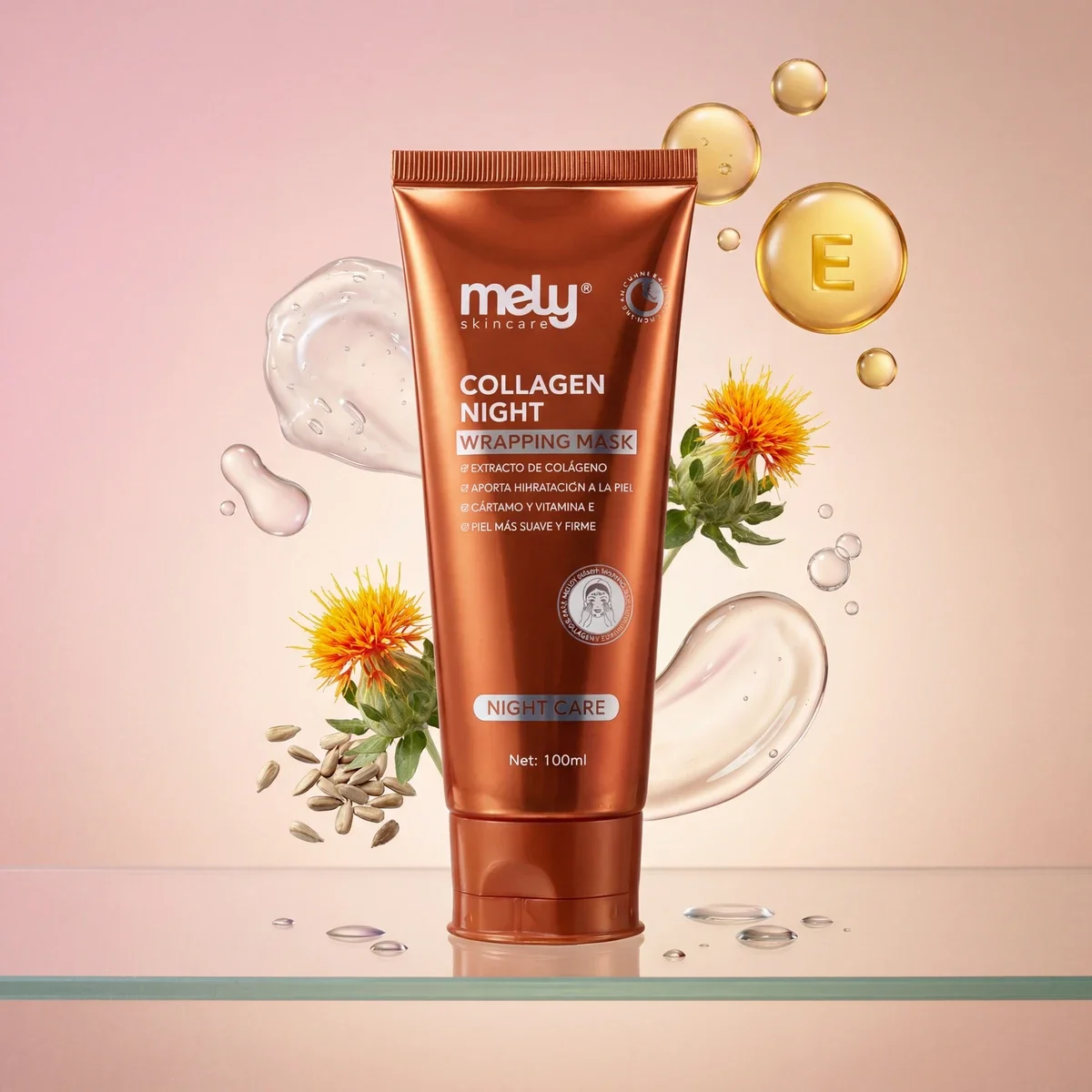 Collagen Night Wrapping Mask Mely