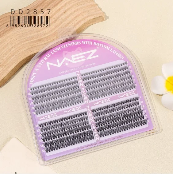 Pestanas Postizas Cluster Wispy Natural Diy 20d+30d Naez