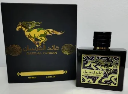Qaed Al Fursan negro con dorado-100ml