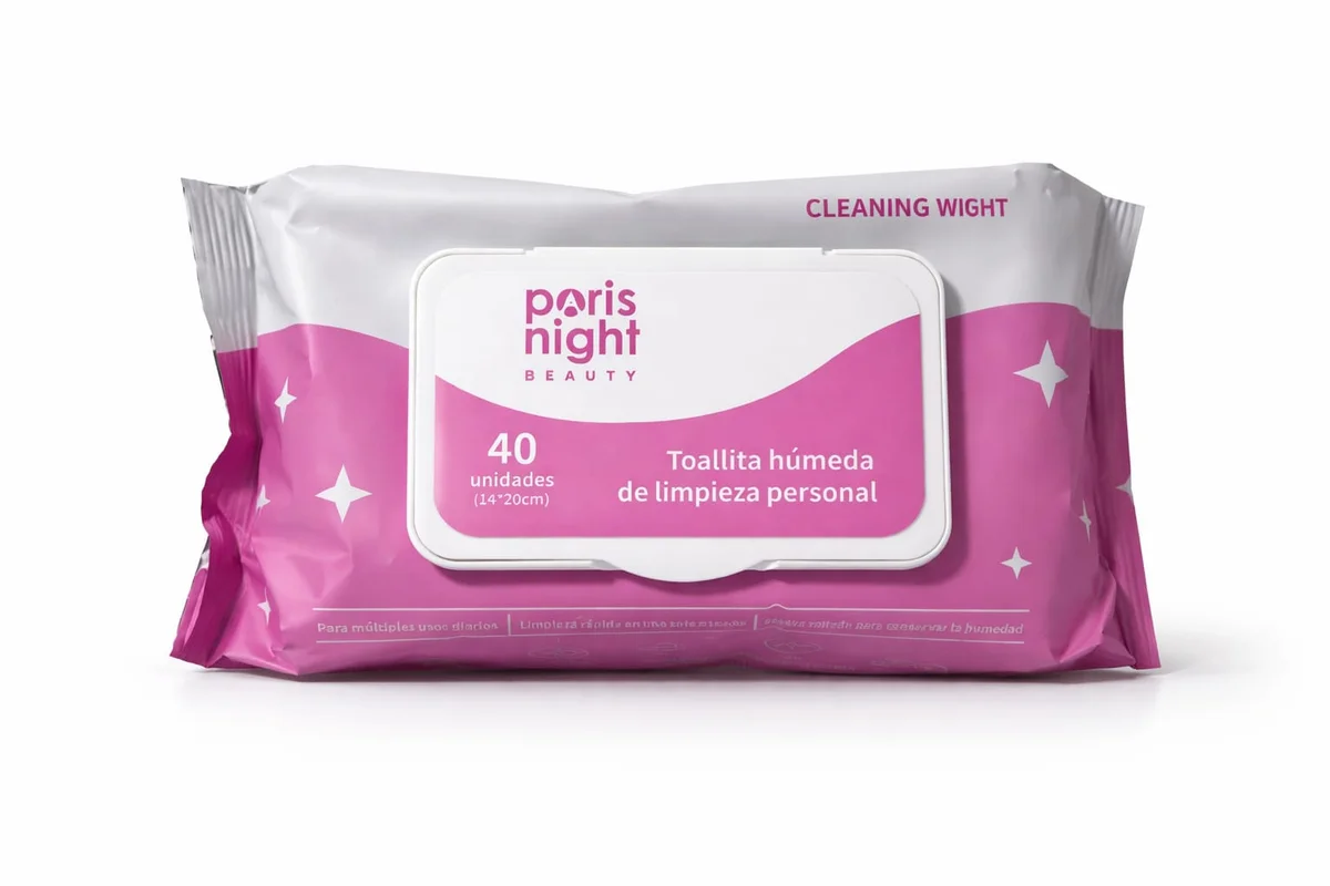 TOALLA HUMEDA LIMPIADORA PERSONAL PARIS NIGHT