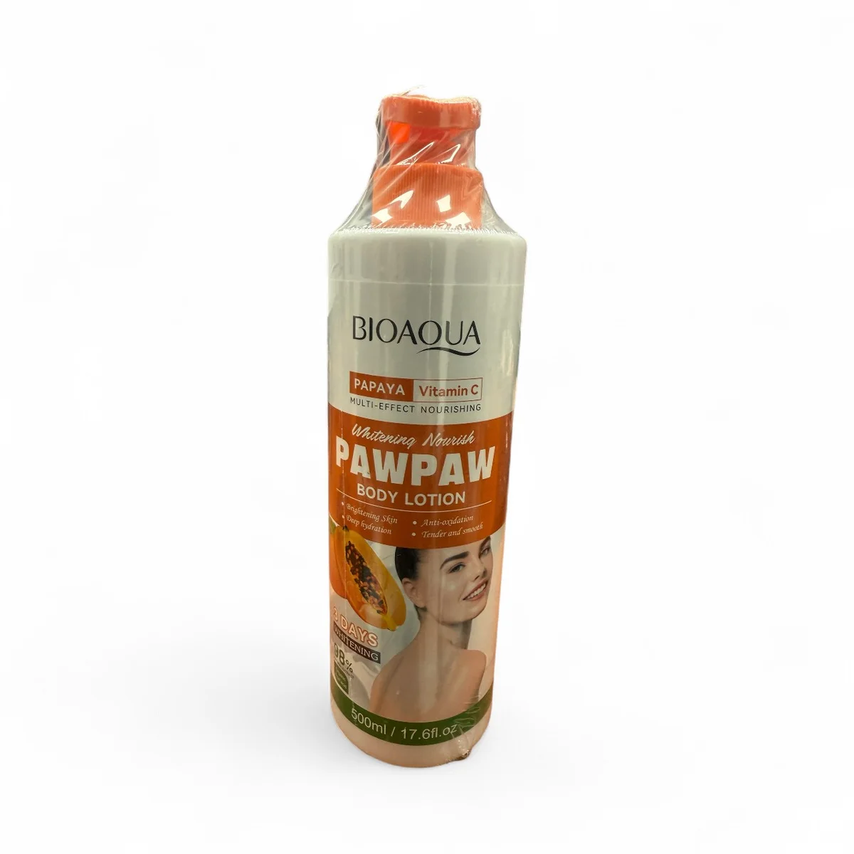 BIOAQUA CREMA CORPORAL PAPAYA 500ML