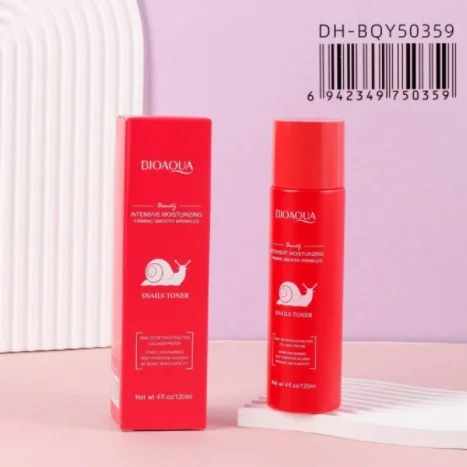 TONICO FACIAL DE BABA DE CARACOL Y COLAGENO INTENS BIOAQUA