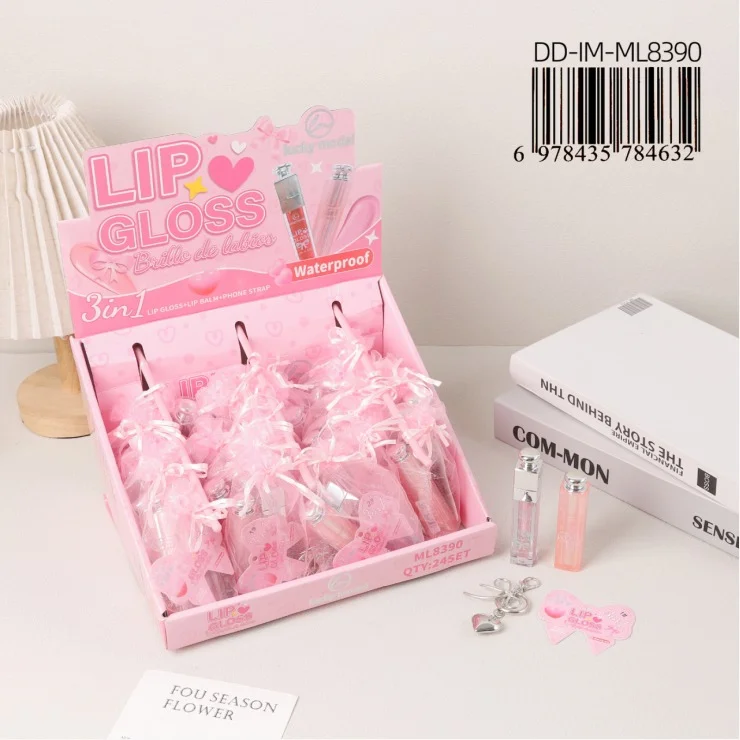 SET DE BRILLO LABIAL 2EN1