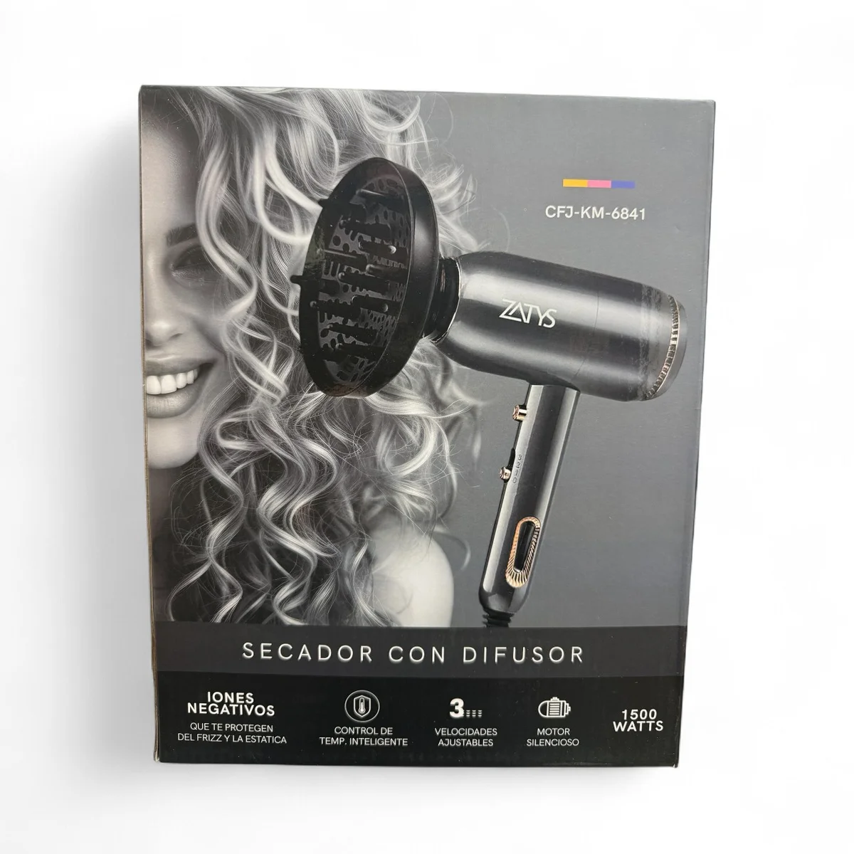 ZATYS SECADOR CON DIFUSOR 1500W
