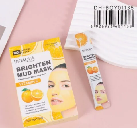 MASCARILLA FACIAL DE ARCILLA VITAMINA C BIOAQUA