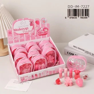 Set de Maquillaje con Valijita 8pcs