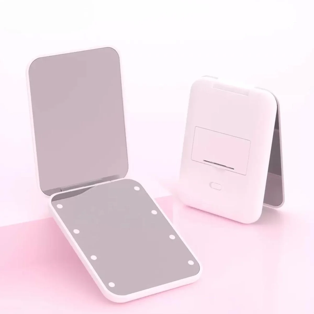 Led Compact Mirror