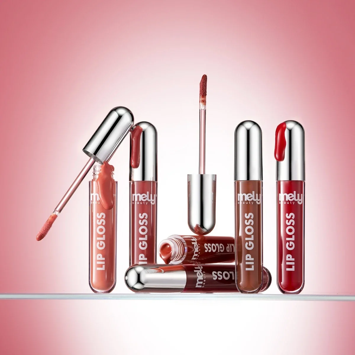 Brillo Labial Moist Kiss Mely