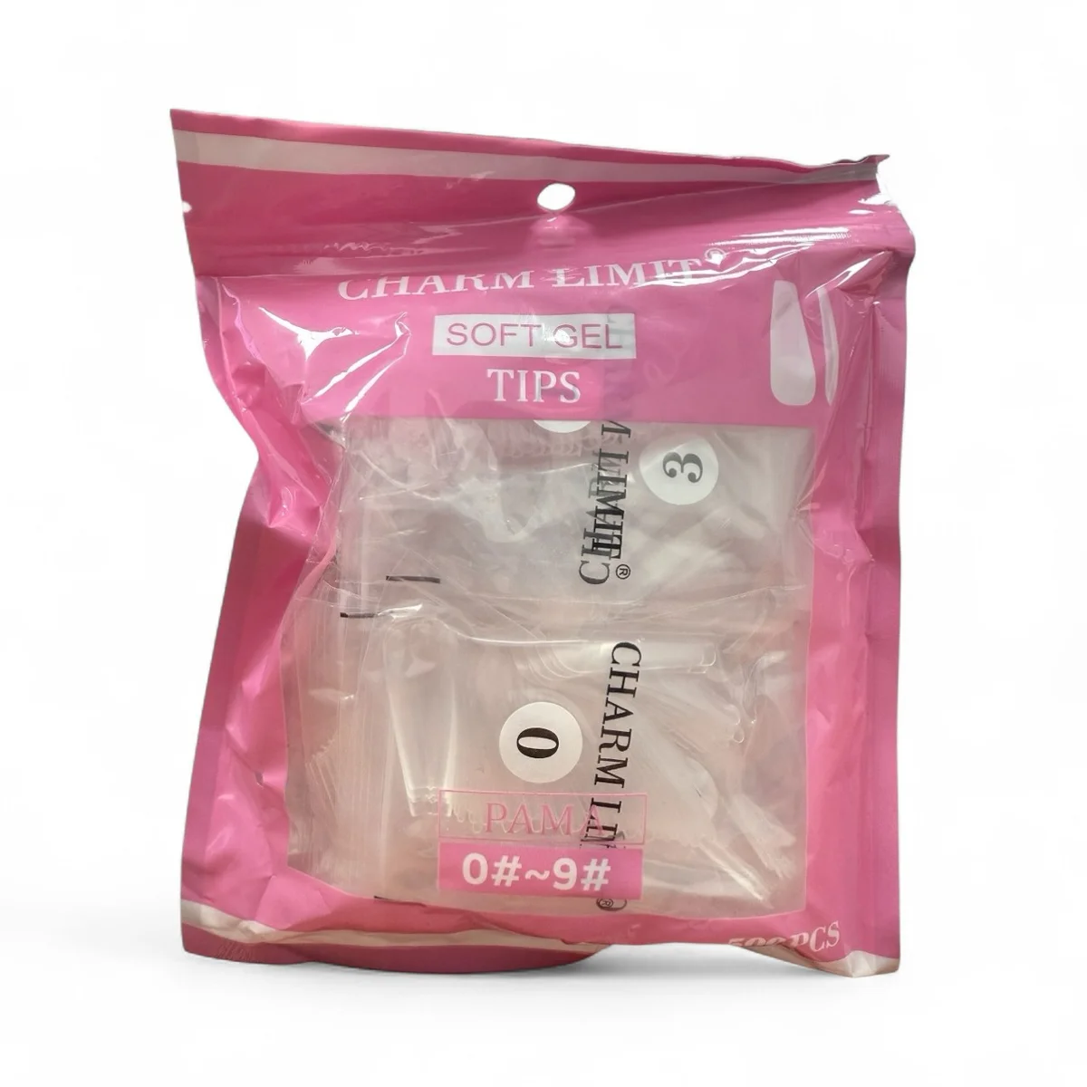 CHARM LIMIT TIPS SOFT GEL 500 PCS