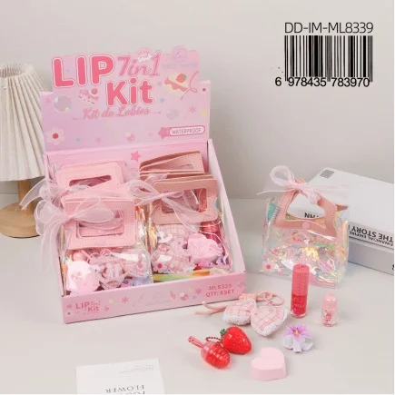 Set de Labios 7en1 con Carterita
