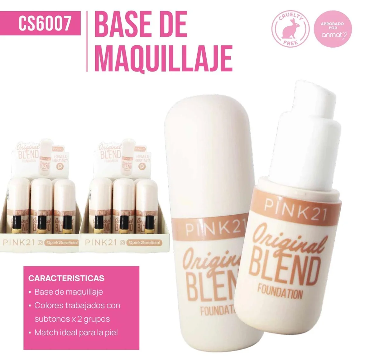 C*12 FOUNDATION PINK21