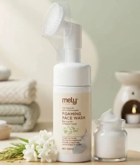 ESPUMA LIMPIADORA FACIAL DE ARROZ MELY 100ML