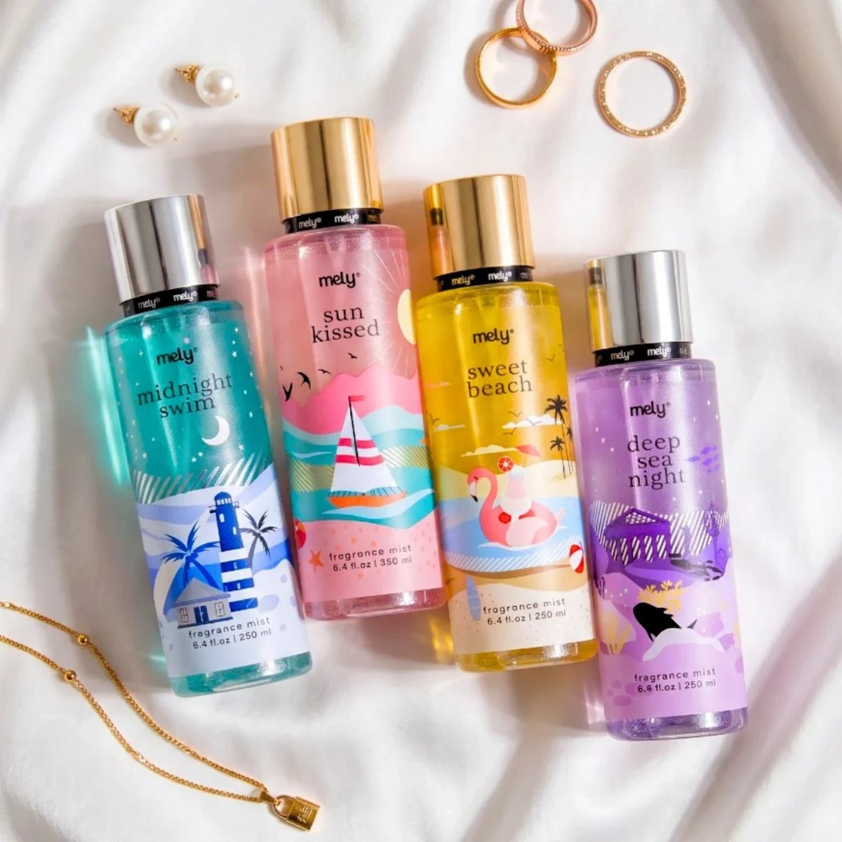 Perfume con Brillo 250ml Mely