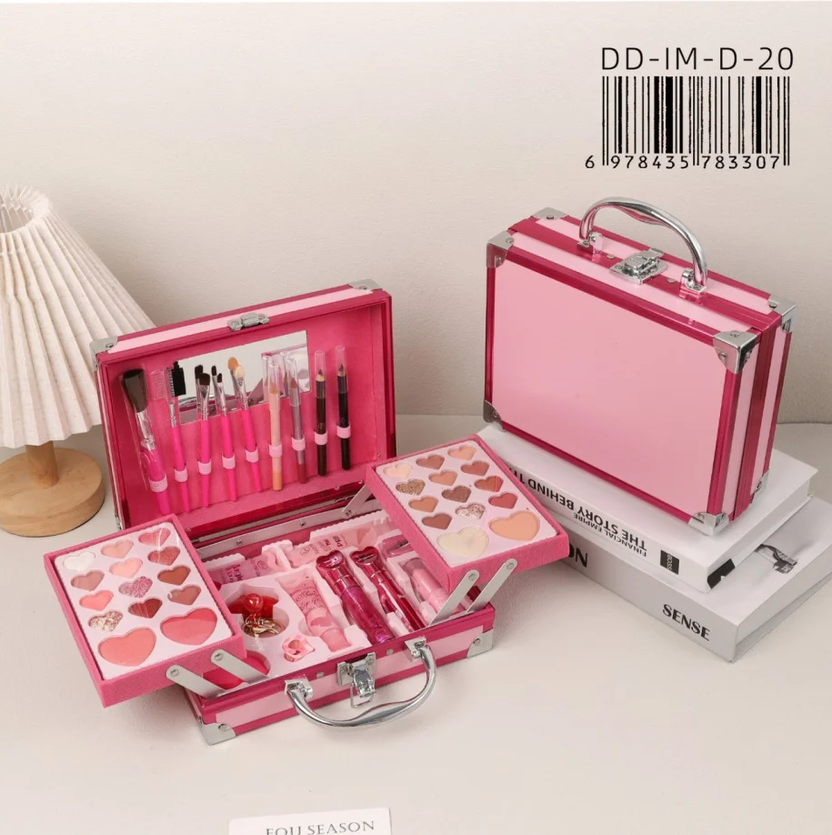 Set de Maquillaje Completo Maletin Profesional Makeup
