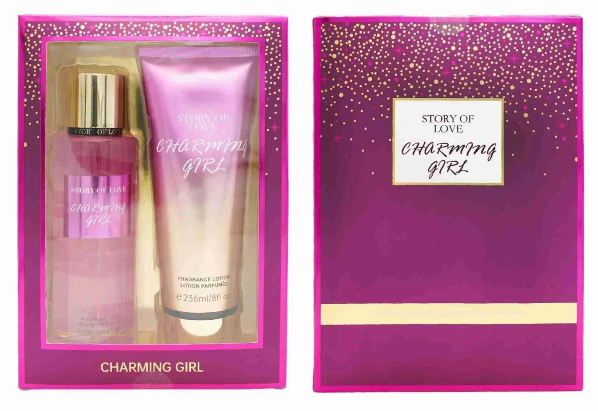 Set Perfume Fragancia Mist 250ml y Locion Corporal 236ml