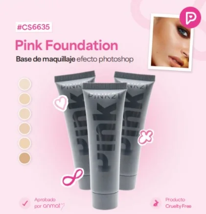 BASE DE MAQUILLAJE PINK21