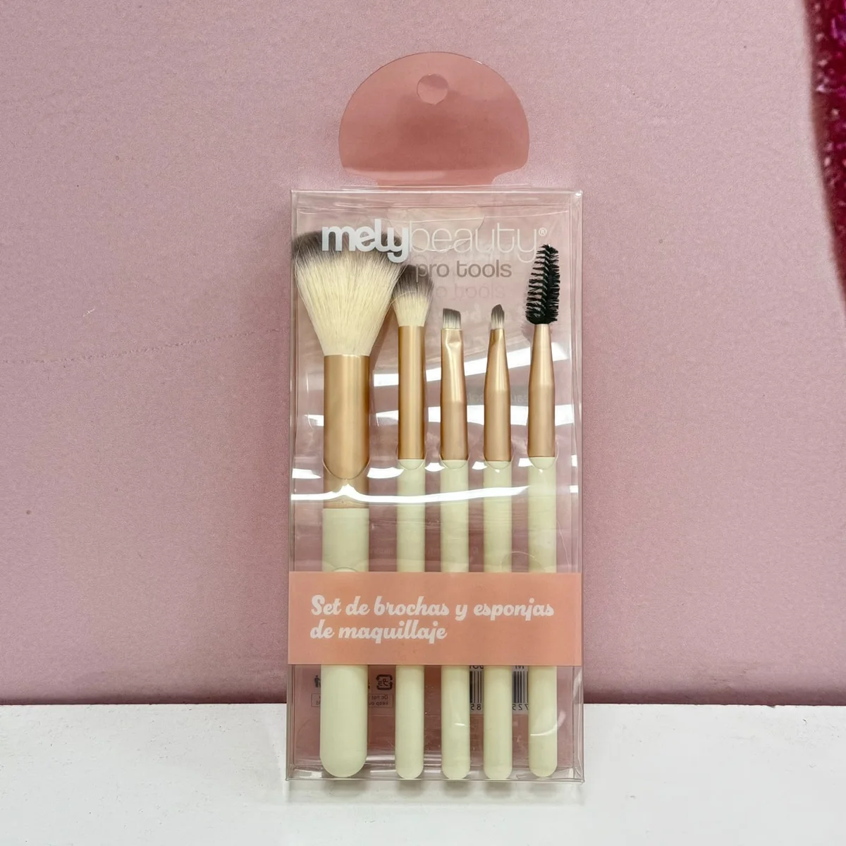 Set de Brochas Maquillaje 5pcs Mely